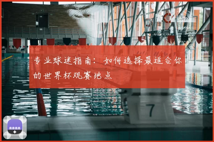 专业球迷指南:如何选择最适合你的世界杯观赛地点