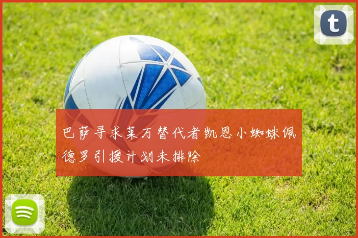 巴萨寻求莱万替代者凯恩小蜘蛛佩德罗引援计划未排除