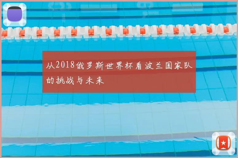 从2018俄罗斯世界杯看波兰国家队的挑战与未来