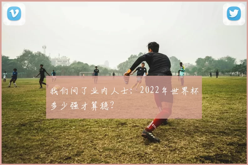 我们问了业内人士：2022年世界杯多少强才算稳？
